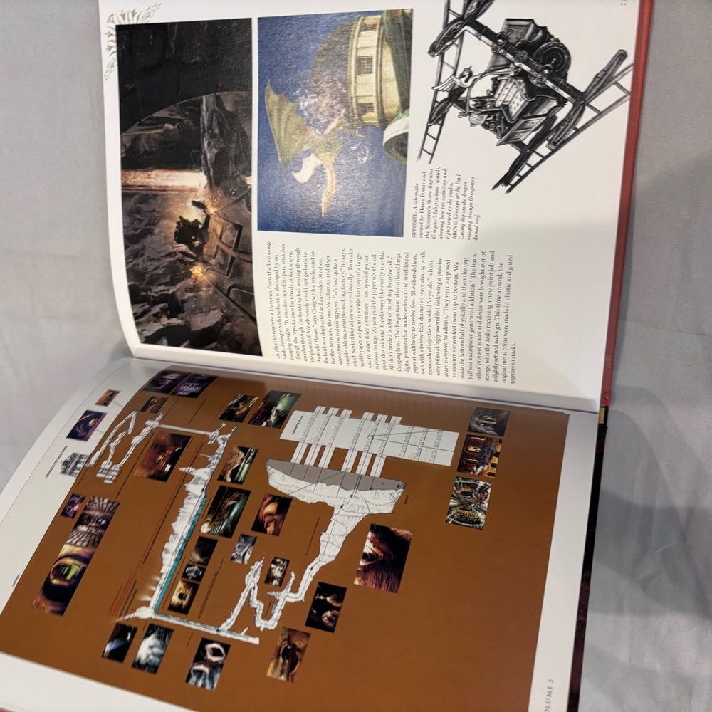 Harry Potter Film Vault Books 1 2 3 4 Diagon Alley Hogwarts Horcruxes Hallows + - Picture 6 of 12